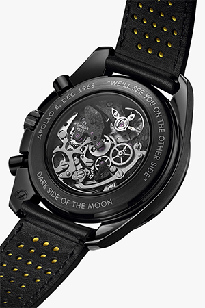من معرض Baselworld: تعرف على ساعةOmega Speedmaster Dark Side of the Moon Apollo 8